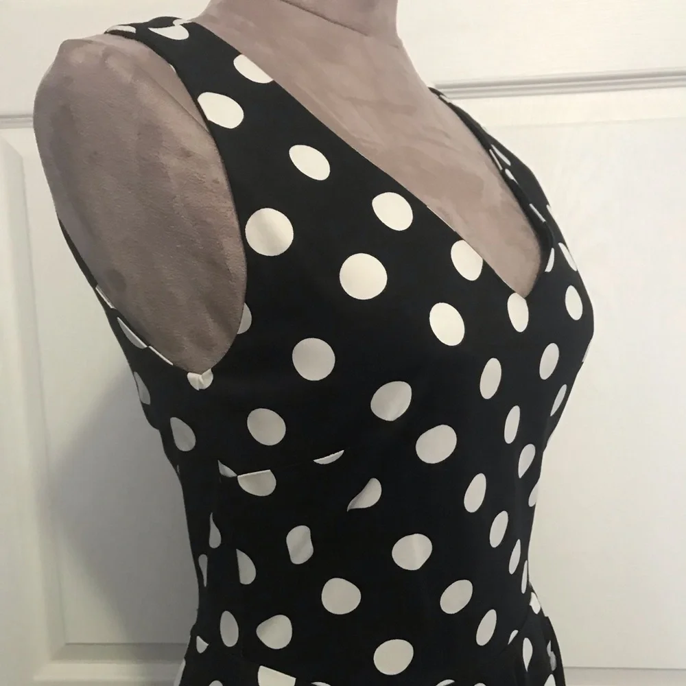Varga Polka Dot Dress - Picture 9 of 11